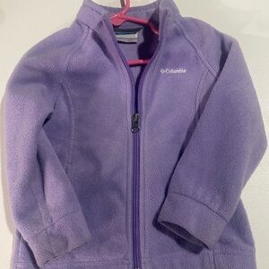 Columbia Purple Fleece Jacket